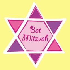 Bat Mitzvah Greeting Card