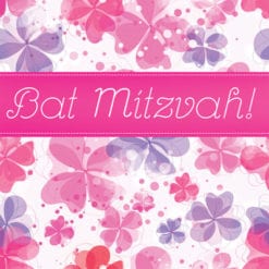 Bat Mitzvah Greeting Card