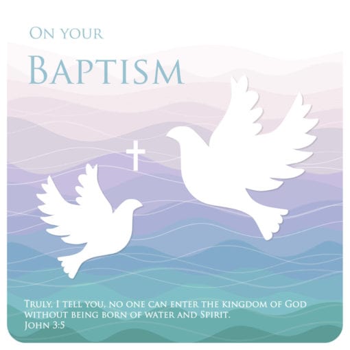 Baptism Greeting Card