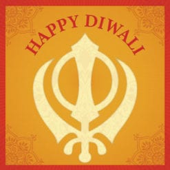 Sikh Diwali Greeting Card