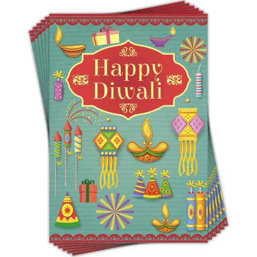 Diwali Cards 6 pack