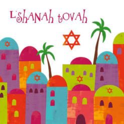 Jewish New Year Greeting Card