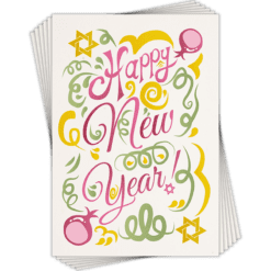 Jewish NY Multi Packs Greeting Card