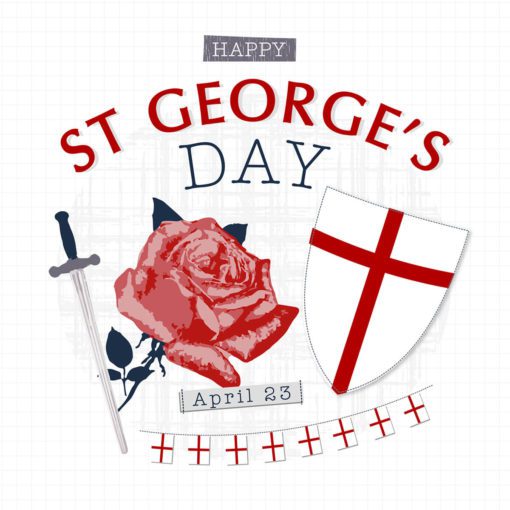 St George's Day Card