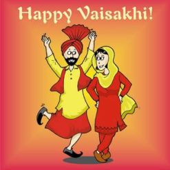 Vaisakhi Greeting Card