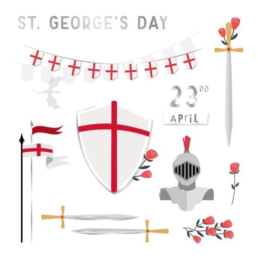 St George's Day Card